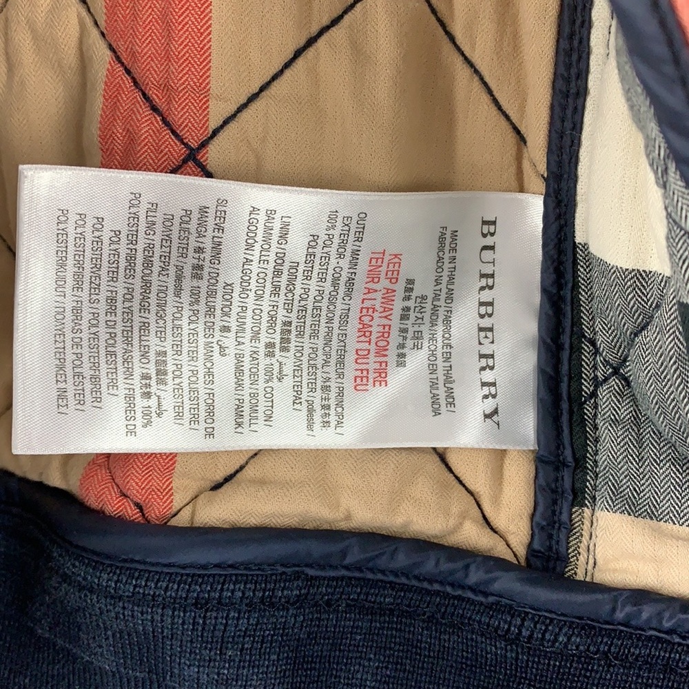 Burberry Quilted Children’s Jacket - Picture 5 of 8